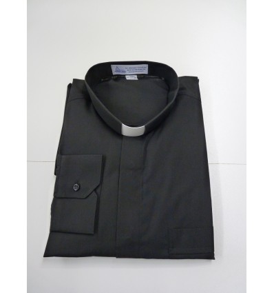 Chemise clergy classic noir